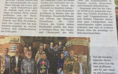 Spenden aus dem Adventskalender